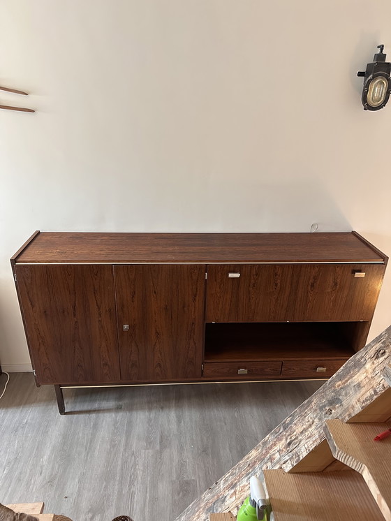 Image 1 of Mid Century Low Board kast