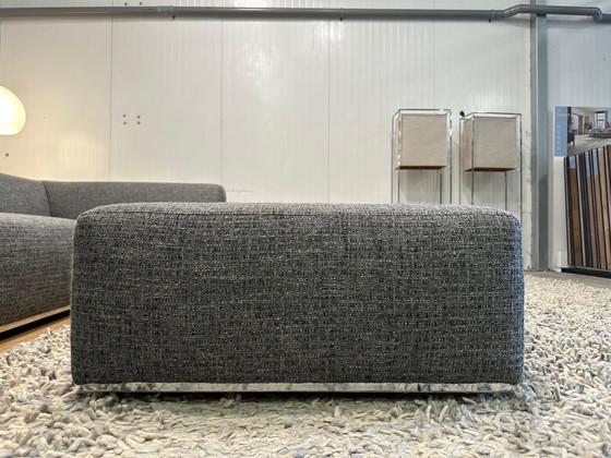 Image 1 of Sur & Plus Modular Design Sofa Gray - 3-piece + Hocker