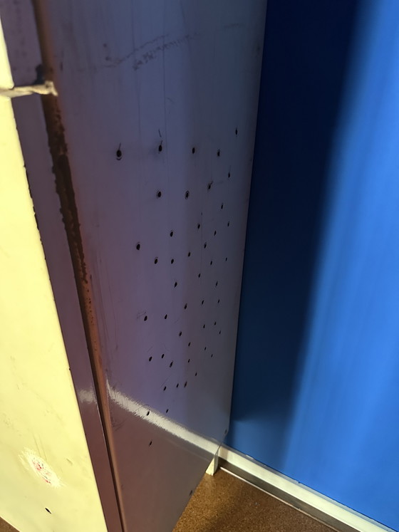 Image 1 of Mobiletto/vetrina per farmacia industriale d'epoca