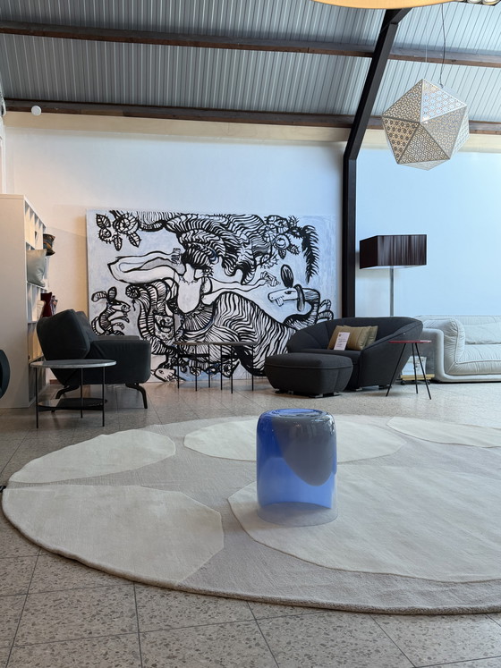 Image 1 of Alfombra Brink and Campman Marimekko Isot Kivek Blanco Natural NUEVA