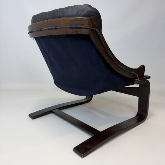 Kroken armchair by Åke Fribytter for Nelo Möbel, Leather (photo 9 of 18)