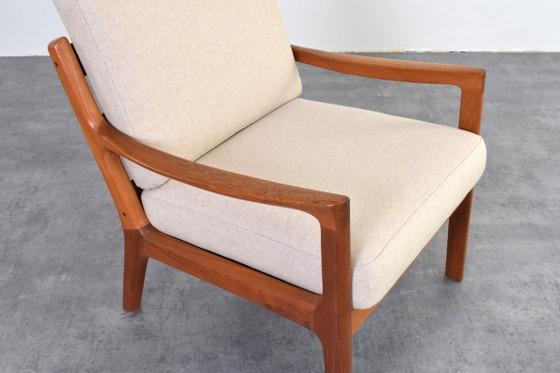 Poltrona Senator in teak, stile danese di metà secolo, disegnata da Ole Wanscher per Cado, anni '60. (photo 9 of 12)