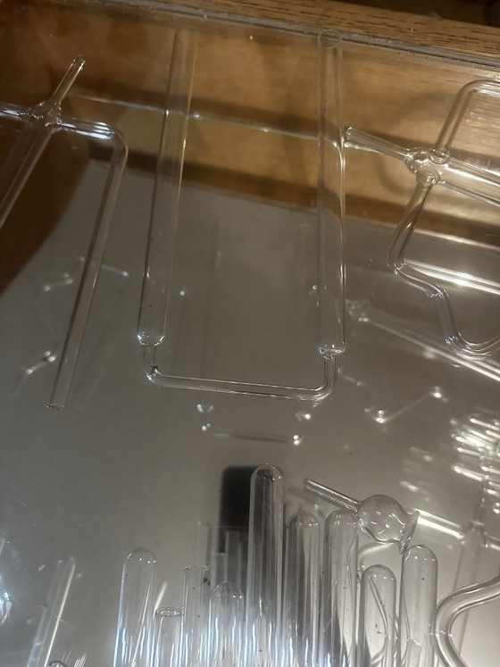 Image 1 of Große Sammlung antiker Glaschemikalien für ein Kuriositätenkabinett