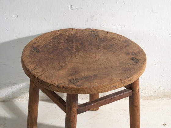 Tavolino basso rotondo antico in legno di olmo – Cina, circa 1930 – Tavolini da caffè (photo 12 of 40)