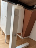 Ergonomosch Gispen bureau (zit en sta hoogte verstelbaar)