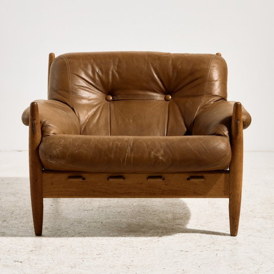 MK11119 Deense Leren Lounge Stoel – Fauteuils, Wood (photo 4 of 18)