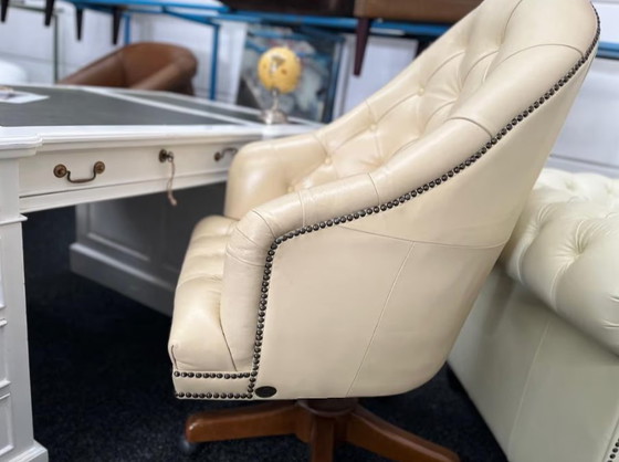 Image 1 of Chesterfield Boston Leather Office Chair