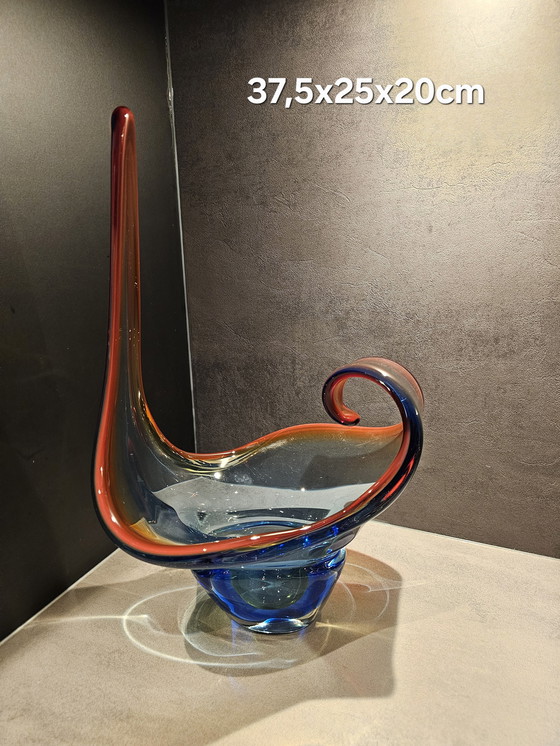 Image 1 of Bol spécial vintage de Murano, verre d'art