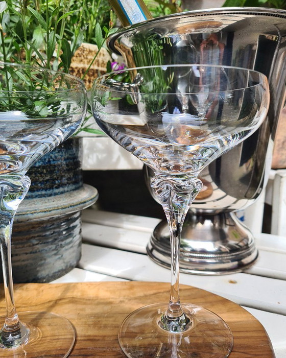 Image 1 of Spiegelau Kristall-Champagnerkelche, hochstielig, 2er-Set, Modell Rialto
