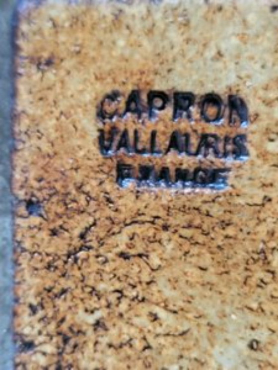 Image 1 of Roger Capron ceramic coffee table Vallauris 1970 France Côte-d'Azur