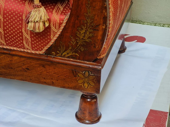 Divano a barca in stile XIX secolo – Divani 2 posti, Wood (photo 4 of 14)