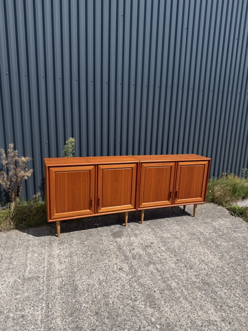 Vintage Teak Sideboard Dresser 2-Piece – dressoirs, Wood (photo 2 of 20)