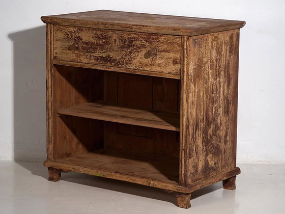 Antique counter with maroon shades (c.1920) #96 – Chest of drawers, Rustic (photo 10 of 32)