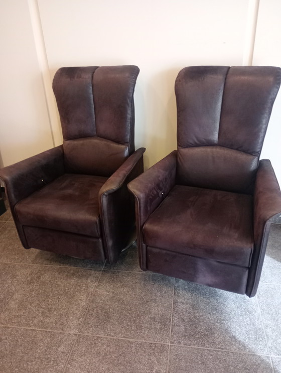 Image 1 of 2 asientos relax up2date de cuero nobuk