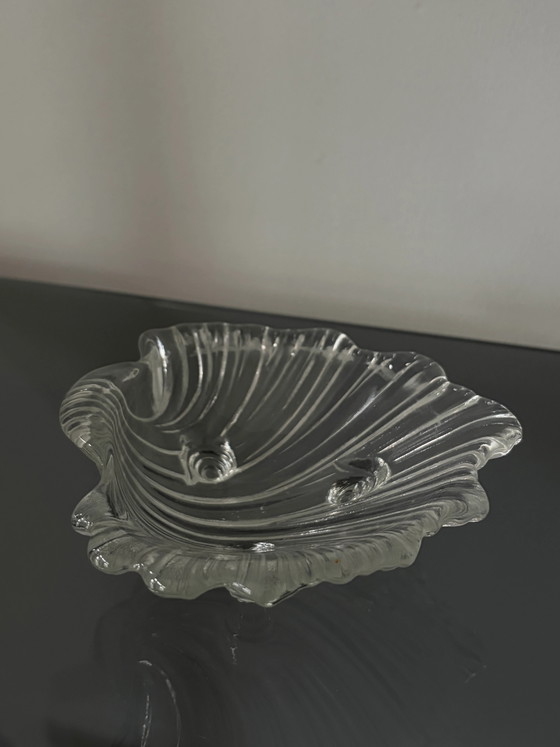 Ciotola vintage in cristallo a conchiglia “Florida” di Walther Glass – Ciotole, Crystal (photo 3 of 4)