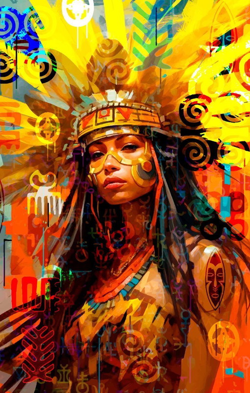 Alberto RICARDO - India - Artist's Toile