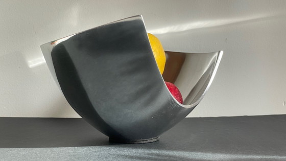 Image 1 of COUPE à Fruits Métal Poli VINTAGE