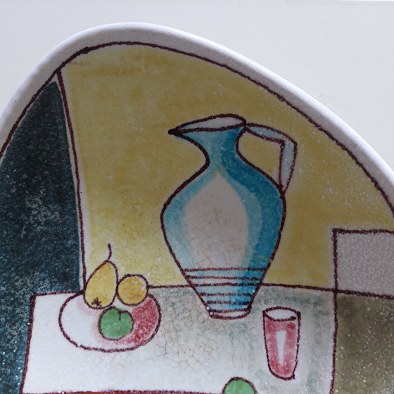 Image 1 of Fanciullacci Hand Made Ceramic Dish. Made in Italy 1960's.