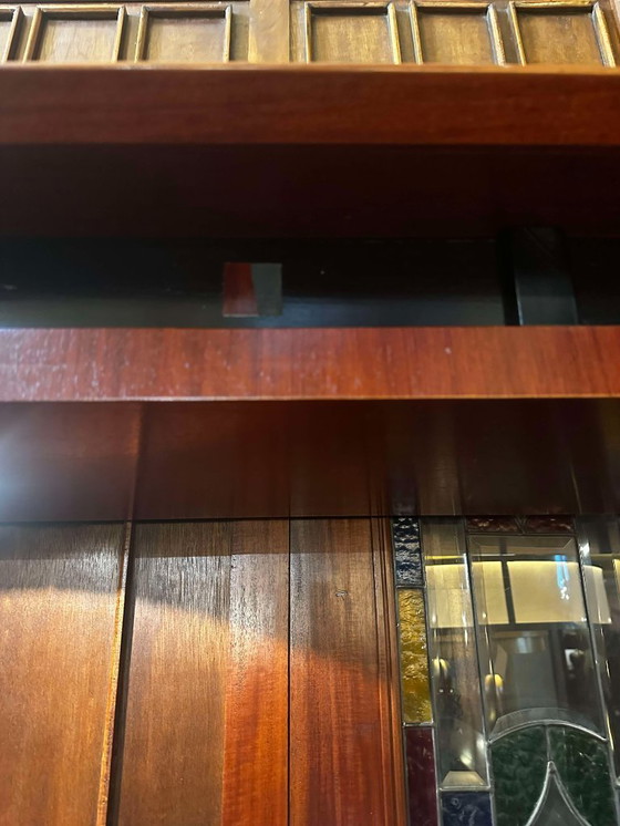 Image 1 of Schuitema Decoforma Display Cabinet - Exclusive Bubinga Wood & Ebony Details