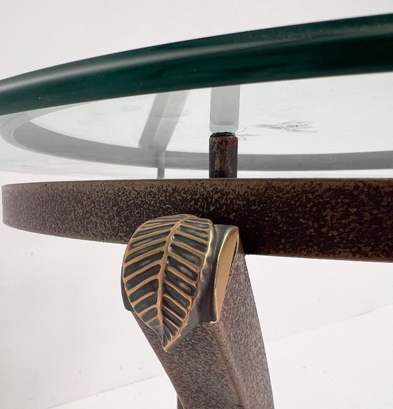 Image 1 of Satz Art-Deco-Beistelltische von Pierre Vandel, 1960er Jahre