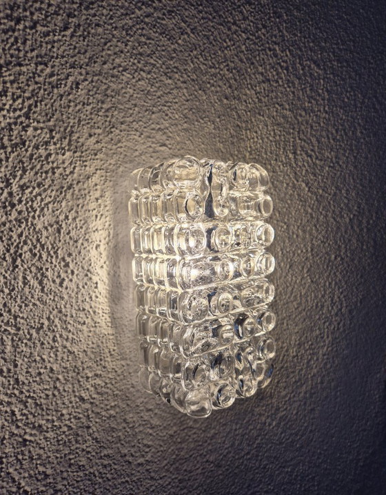 Image 1 of ERCO 54 090 Bubble Glass Rara lampada da parete ERCO di metà secolo, anni '60