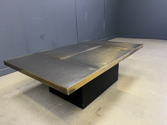 Image 1 of Hidden bar coffee table by Belgochrom, 1970s