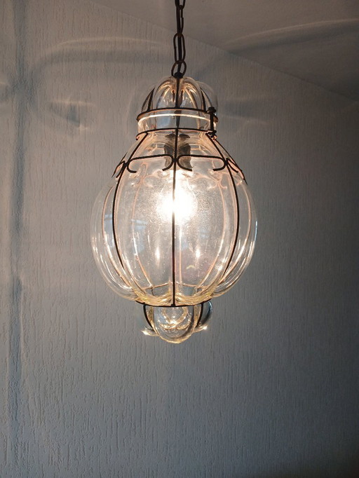 Lámpara colgante veneciana vintage