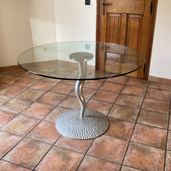Image 1 of Table by Bernard DEQUET for PROTIS. 1980.