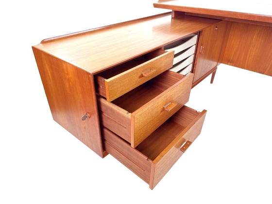 Image 1 of Arne Vodder Chefschreibtisch Modell 209 – Sibast, Dänemark, 1960