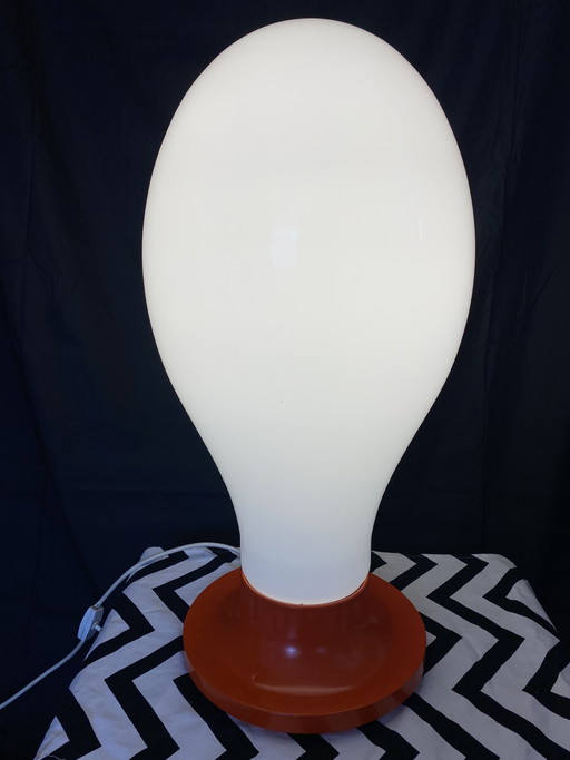 Lámpara de mesa de lava de Carlo Nason Mazzega, Murano, Italia, años 60/70.