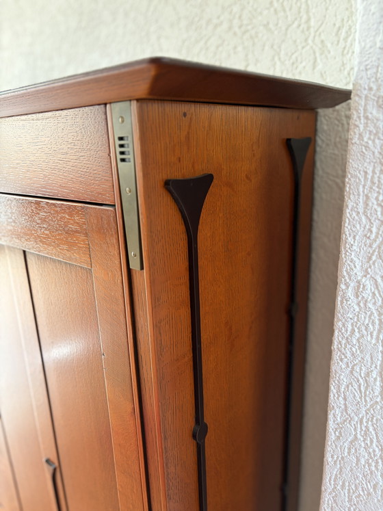 Splendido mobile contenitore Schuitema; collezione Decoforma – Mobili contenitori, Legno, Ottone (photo 3 of 8)