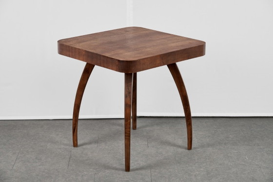 Art Deco Coffee Table by Jindřich Halabala, 1954, Czechoslovakia – Wood (photo 5 of 18)
