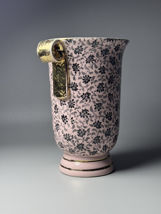 Vaso Art Déco Boch Frères Keramis – Disegnato da Raymond Chevallier, anni '30 – Vasi, Ceramic (photo 4 of 14)