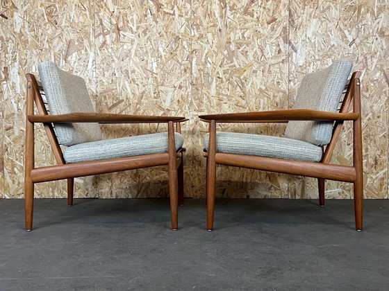 Image 1 of 2x 60s 70s teak Easy Chair Svend Aage Eriksen For Glostrup Design