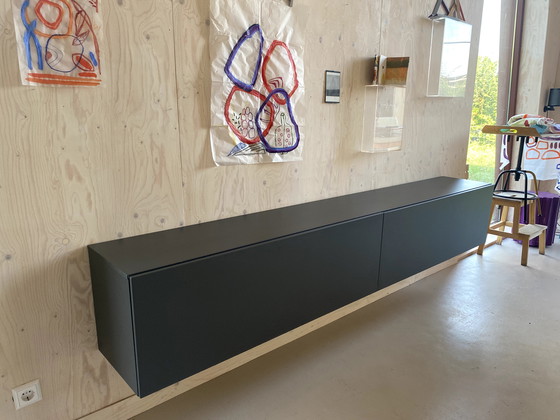 Image 1 of Italian LEMA Wall Cabinet in the Color Anthracite