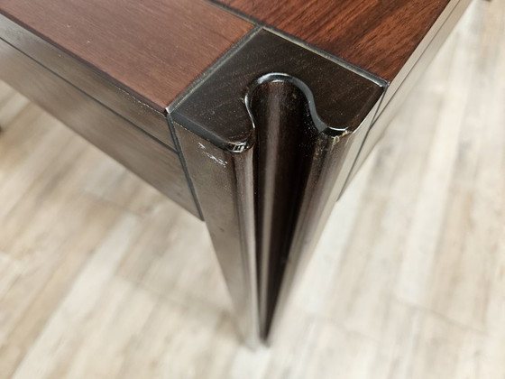 4D uitschuifbare eettafel van Angelo Mangiarotti voor Molteni, 1970 – Molteni&C, Hout (photo 11 of 19)