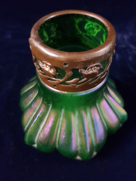 Image 1 of Seltene pallme - konig Glasvase