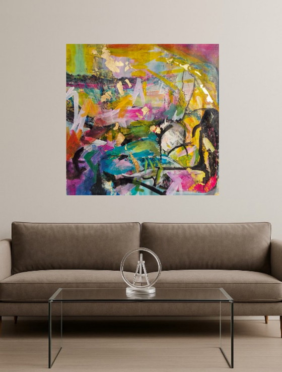Image 1 of Acrylic painting #Trinity 80x80cm