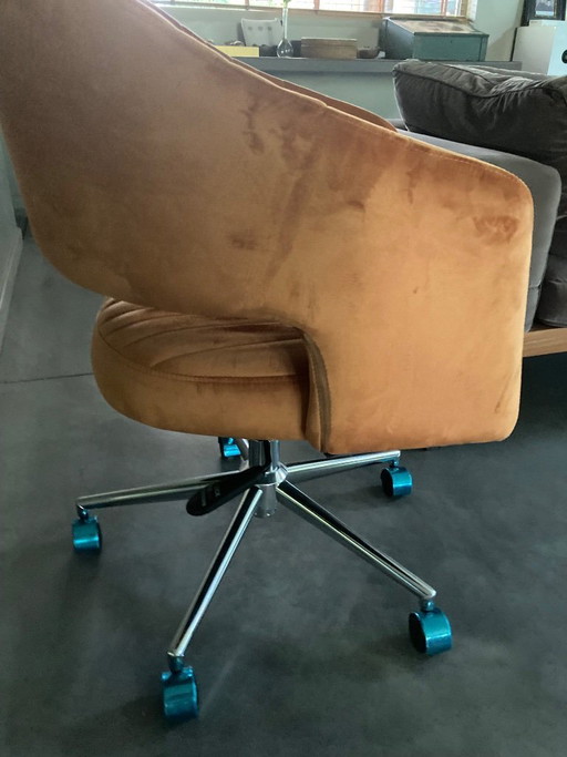 Verstellbarer Bürostuhl – bureaustoelen, Velvet, Metal (photo 2 of 8)