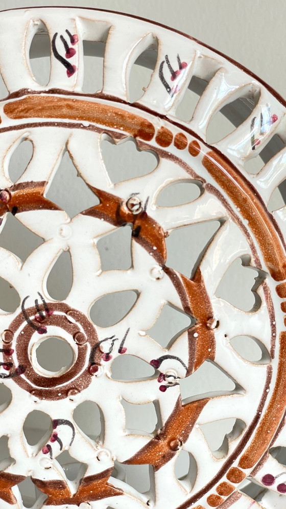 Ambachtelijke Geëmailleerde Terracotta Wandlamp – Wandlampen, Keramiek (photo 20 of 27)