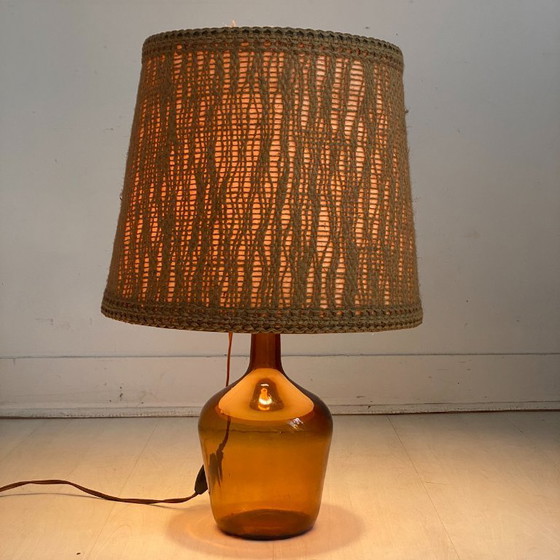 Image 1 of Vintage 1970s Dame Jeanne Lamp