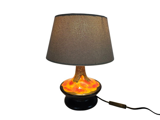 Image 1 of Fat Lava - Walter Gerards - Keramiek - Tafellamp - West Germany - 3e Kwart 20e Eeuw