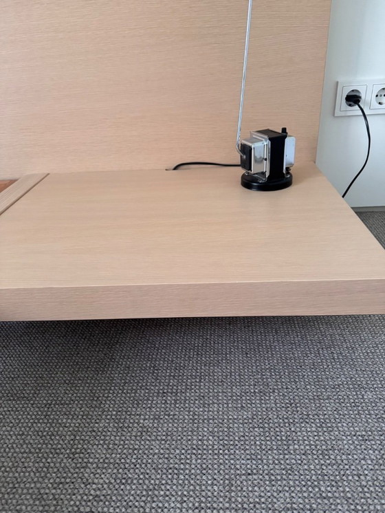 Image 1 of Letto matrimoniale Poliform Ando in rovere chiaro, 160x200 cm