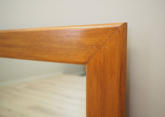 Image 1 of Mirror in Mahogany Frame, Italian Design, 1970s, Production: Italy