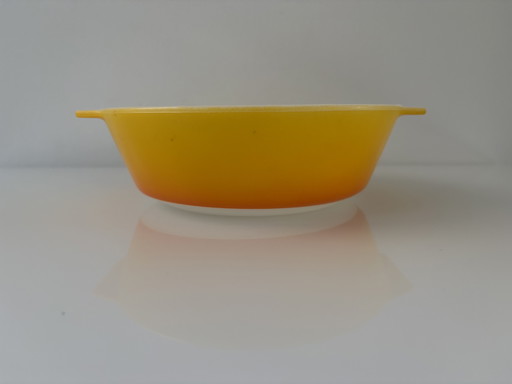 Vintage late 50's / early 60's Blendo serving bowl, West Virginia Glass Company