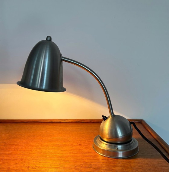 Image 1 of The Tumbler (De Tuimelaar)desk lamp, W.H. Gispen for Daalderop, design ca.1928