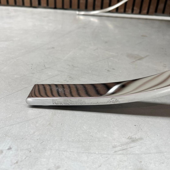 Image 1 of Knoll Barcelona chair classic - Bianco leather