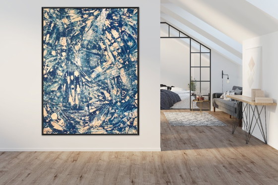 Image 1 of Jürgen Angeler - Atolón dorado azul