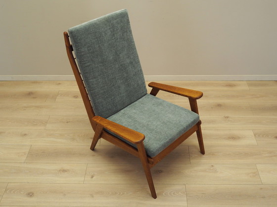 Image 1 of Sessel aus Eichenholz, dänisches Design, 1970er Jahre, Produktion: Dänemark