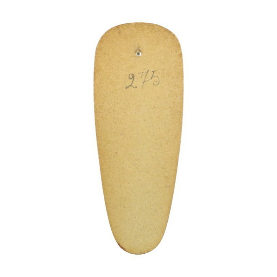 Image 1 of Vintage Rockabilly Freeform Spiegel Goud Fifties